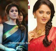 hairstyle for mysore silk saree