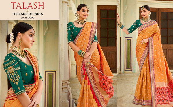 Silk Sarees Outfit Ideas to Make A Statement This Wedding Season silk saree